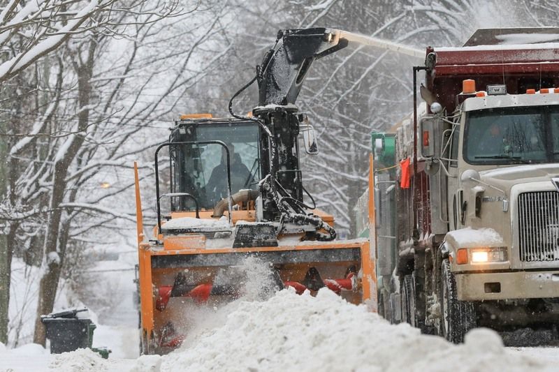Opération d’enlèvement général de la neige à Sherbrooke